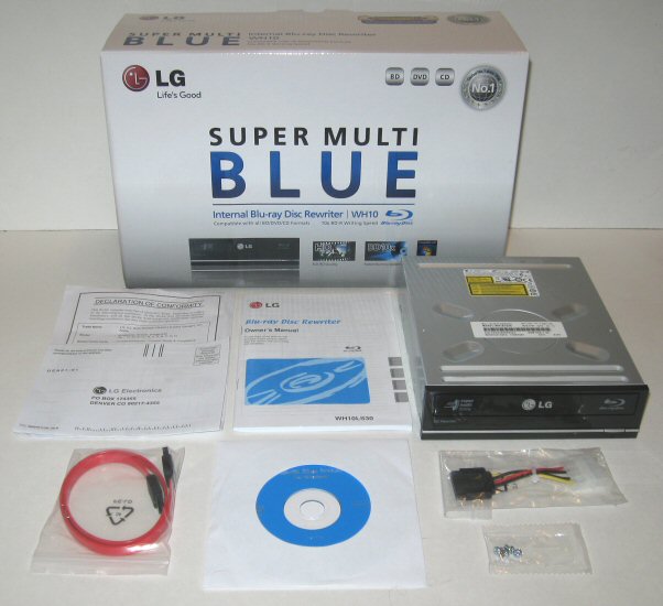 CDRLabs.com - Features - LG WH10LS30 Super Multi Blue 10x Blu-ray 